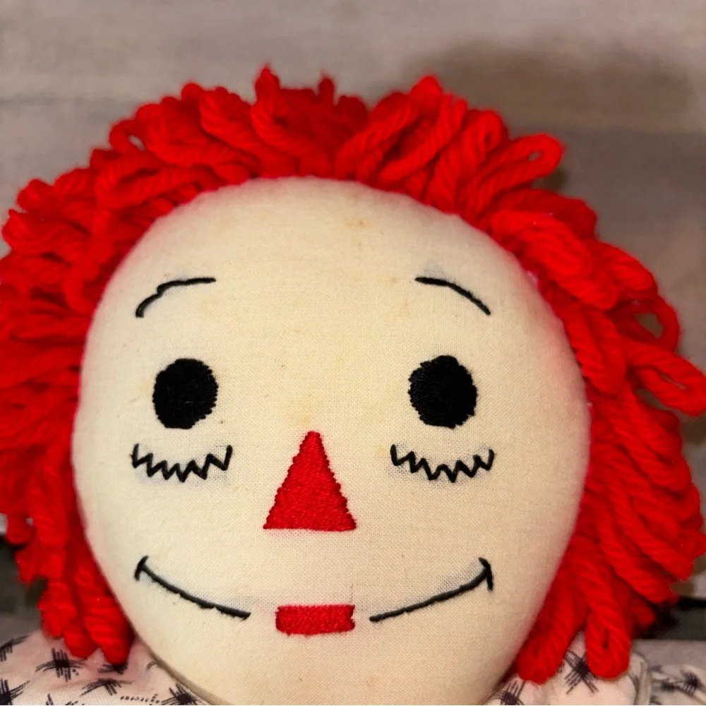 raggedy Andy vintage handmade  18 inches tall‎